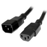 CABLE DE CORRIENTE DE 90CM DE EXTENSION - C14 A C13 - 14 AWG - 15A 125V - DE SERVICIO PESADO - STARTECH.COM MOD. PXT100143 CABLE DE CORRIENTE DE 90CM DE EXTENSION - C14 A C13 - 14 AWG - 15A 125V - DE SERVICIO PESADO - STARTECH.COM MOD. PXT100143